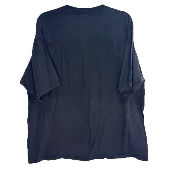 VTG Cymru Wales Black Dragon Art T-Shirt Hewlin Sz XL - Picture 2 of 5